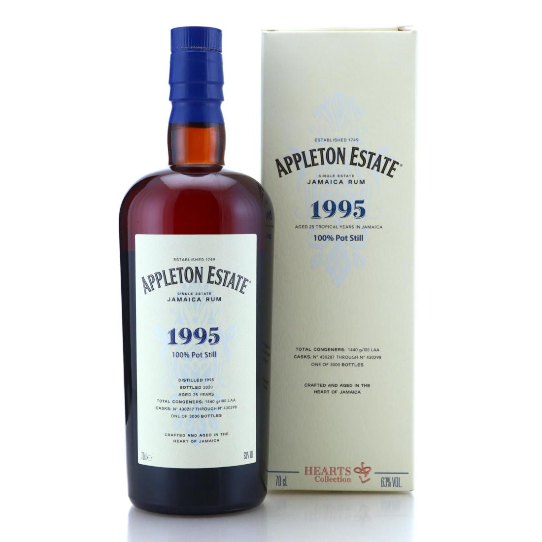 Image for Appleton Estate 1995 Hearts Collection 25 Year Old