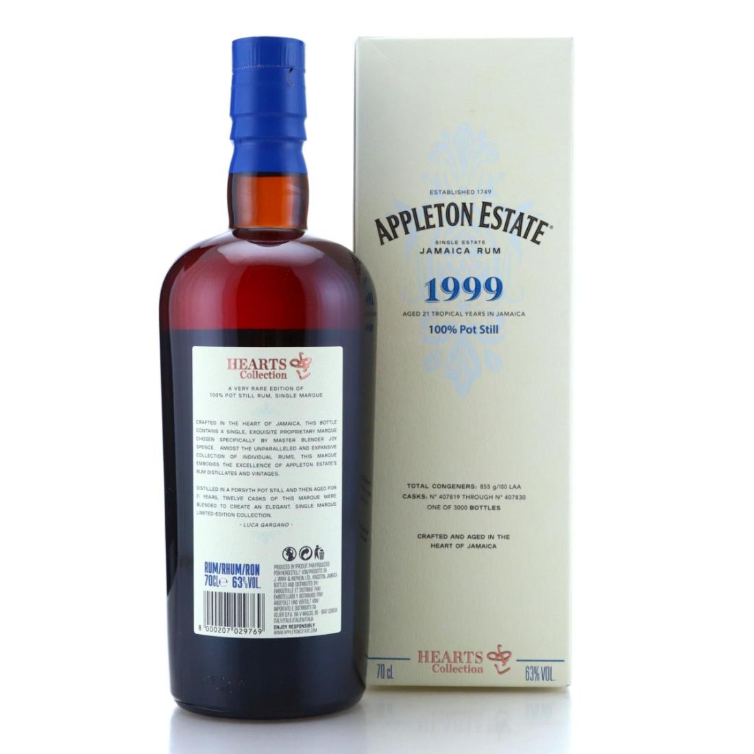 Image for Appleton Estate 1999 Hearts Collection 21 Year Old
