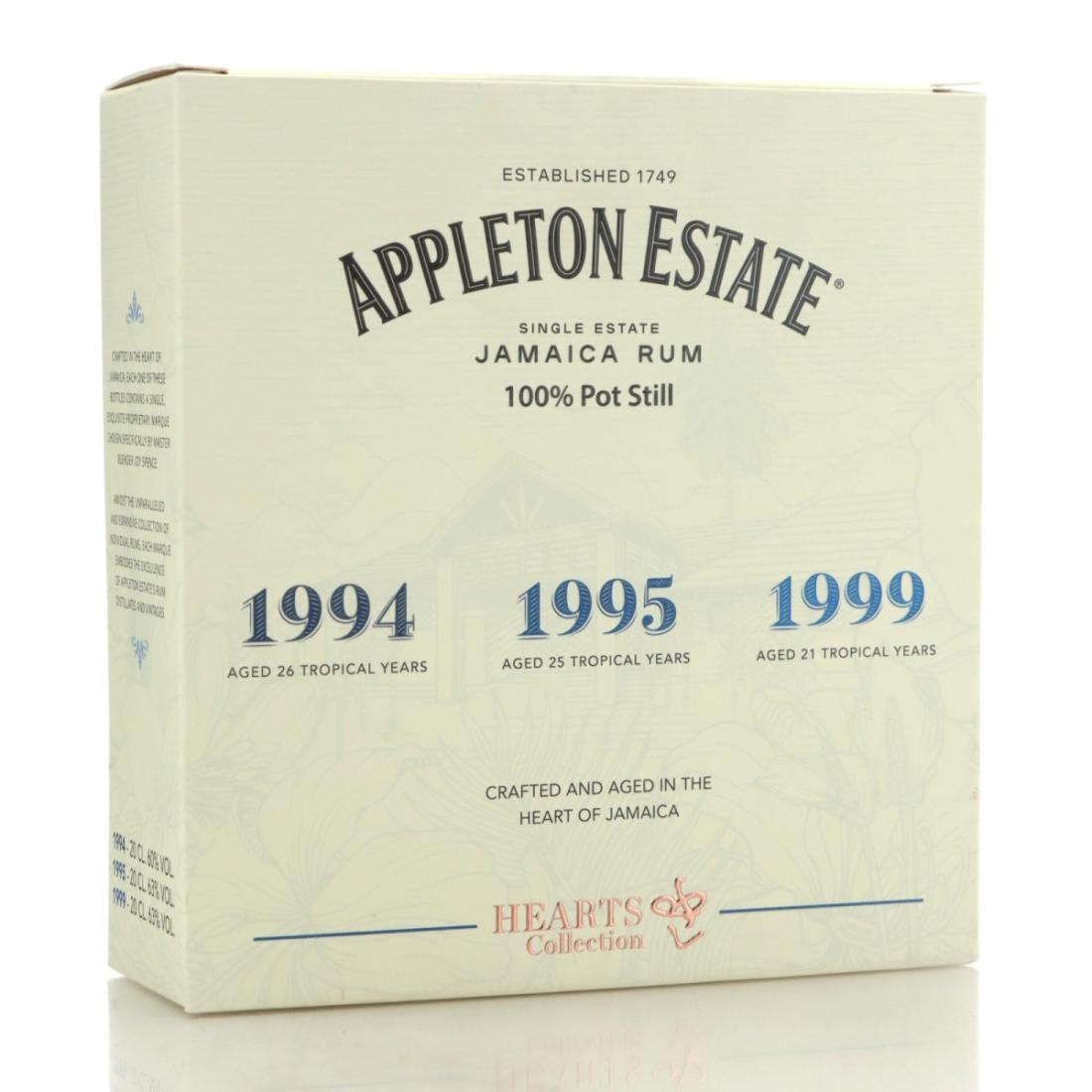 Image for Appleton Estate 1994, 1995 & 1999 Hearts Collection Box Set
