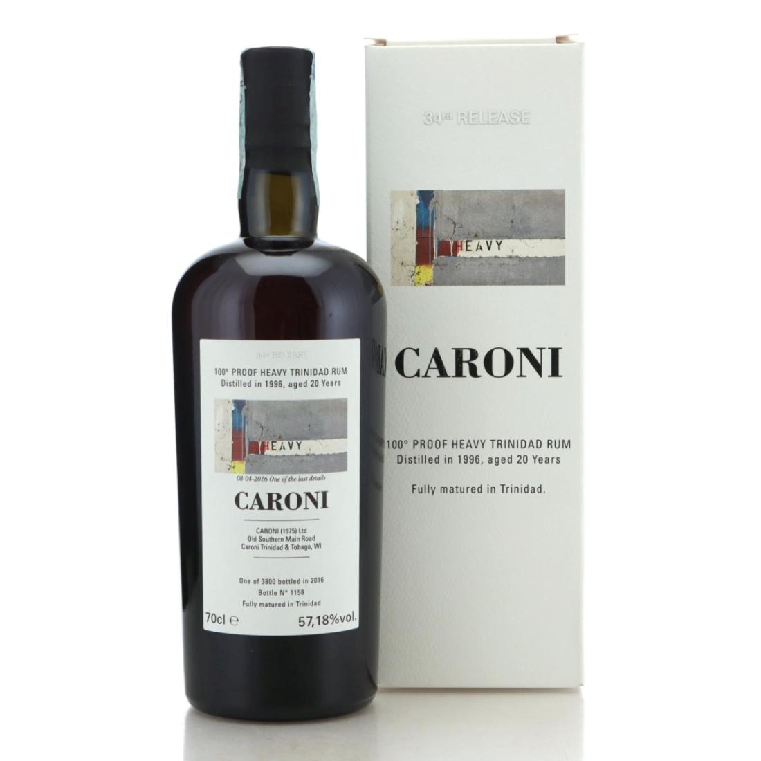 Image for Caroni 1996 100° Proof 20 Year Old Heavy