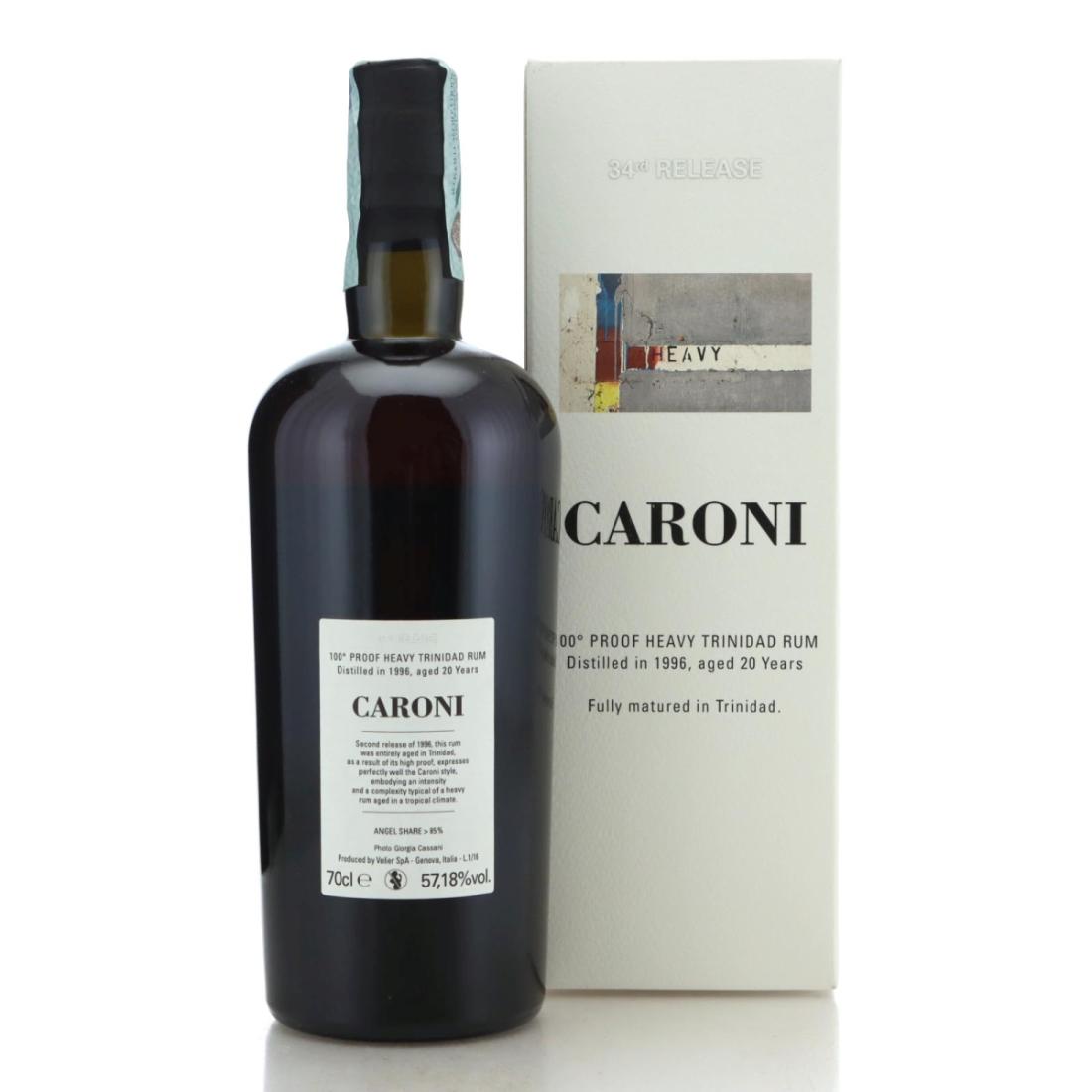 Image for Caroni 1996 100° Proof 20 Year Old Heavy