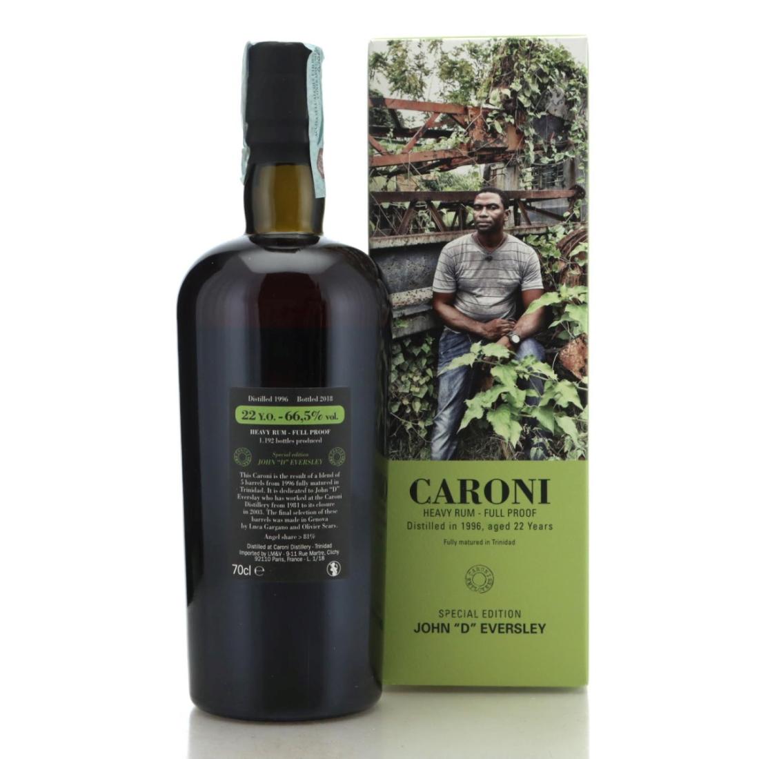 Image for Caroni 1996 Full Proof 22 Year Old Heavy - John 'D' Eversley