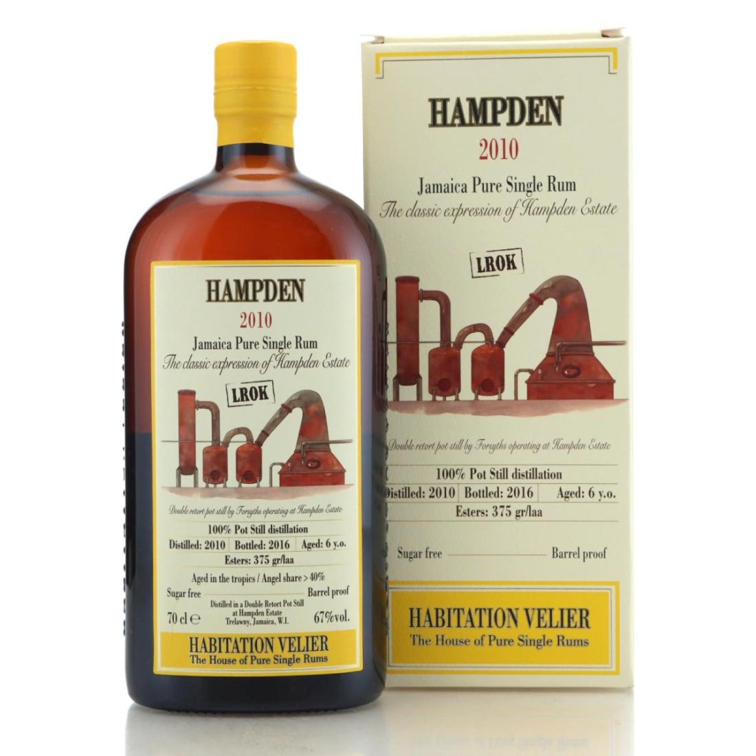 Image for Hampden LROK 2010 Habitation Velier 6 Year Old