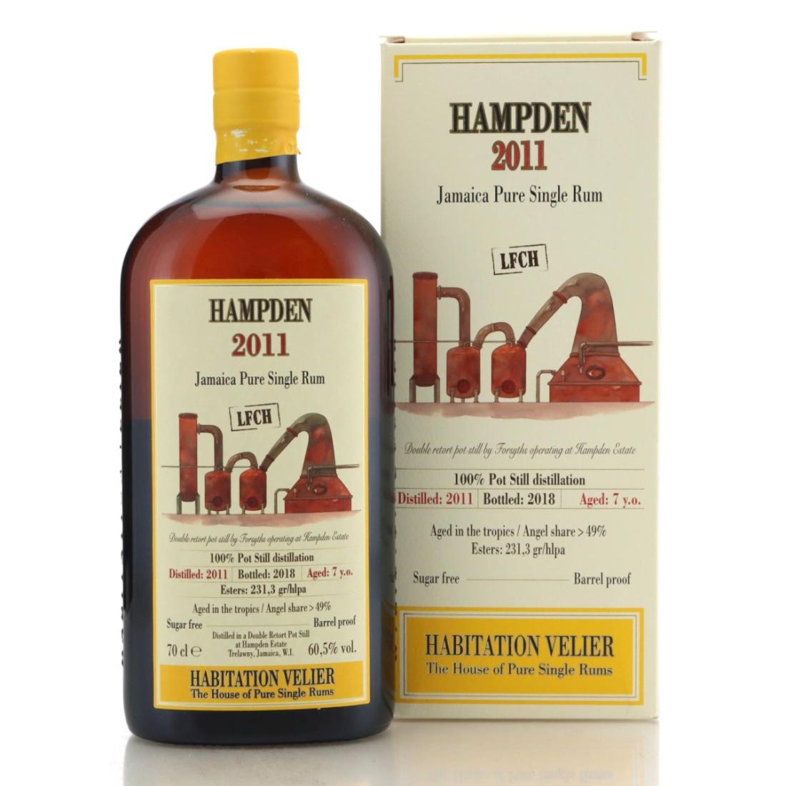 Image for Hampden LFCH 2011 Habitation Velier 7 Year Old