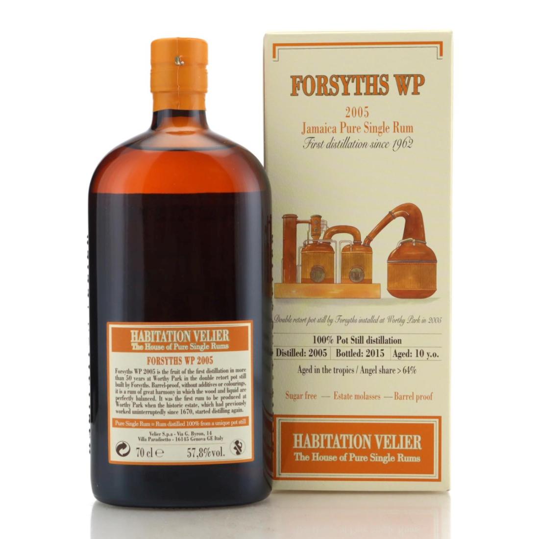 Image for Forsyths WP 2005 Habitation Velier 10 Year Old