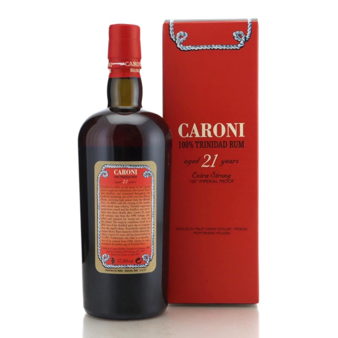 Image for Caroni 1996 100% Trinidad Rum 21 Year Old