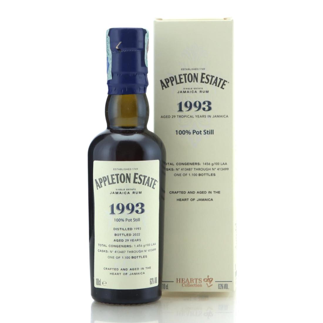 Image for Appleton Estate 1993 Hearts Collection 29 Year Old