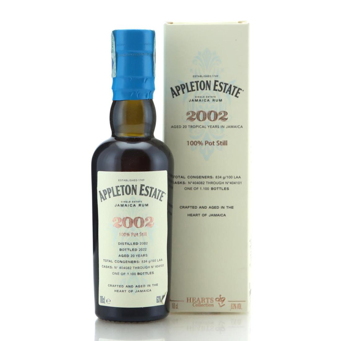 Image for Appleton Estate 2002 Hearts Collection 20 Year Old