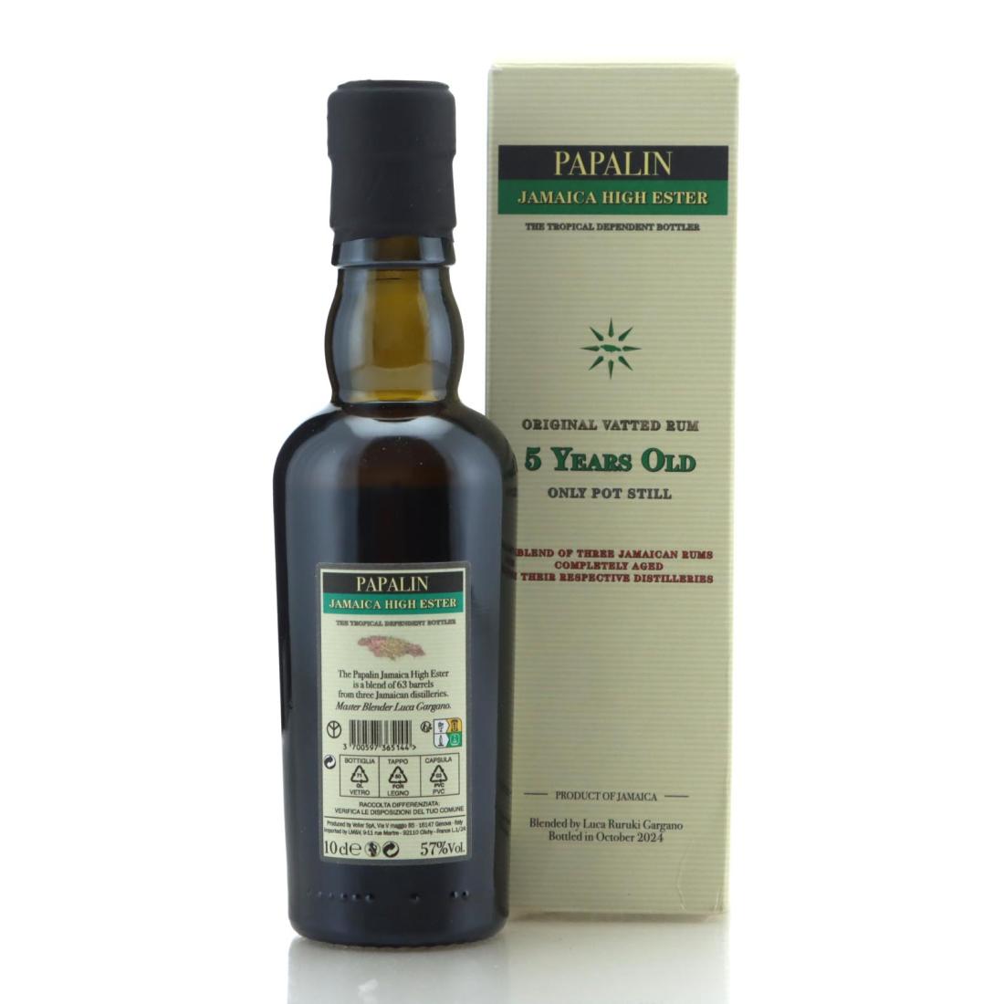 Image for Papalin Jamaica High Ester 5 Year Old Original Vatted Rum