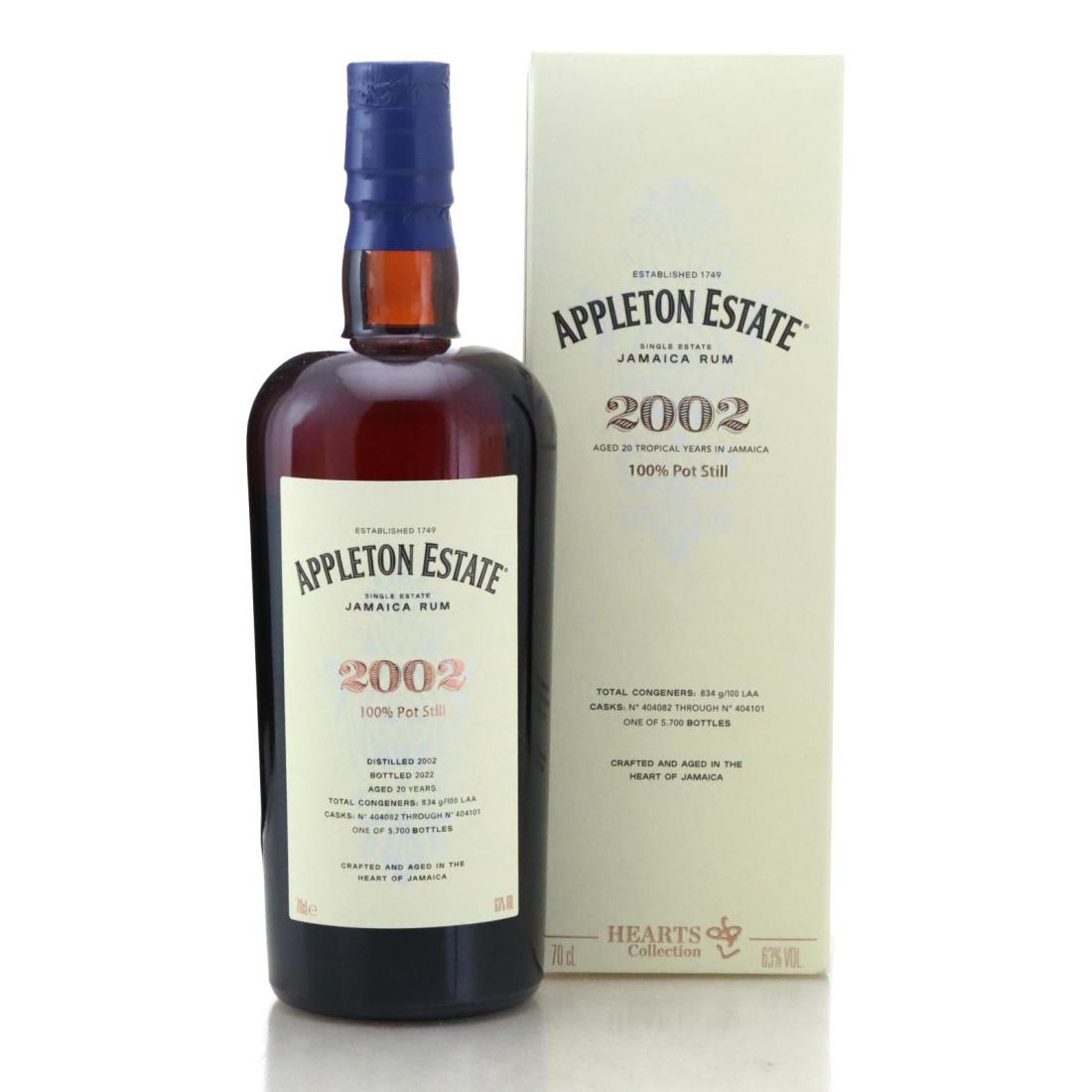 Image for Appleton Estate 2002 Hearts Collection 20 Year Old