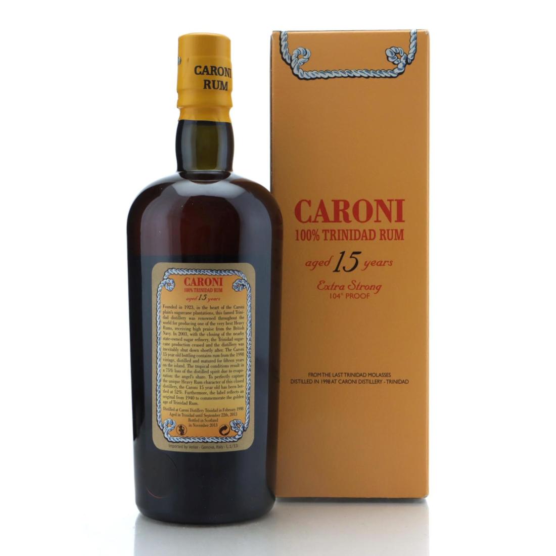 Image for Caroni 1998 100% Trinidad Rum 15 Year Old