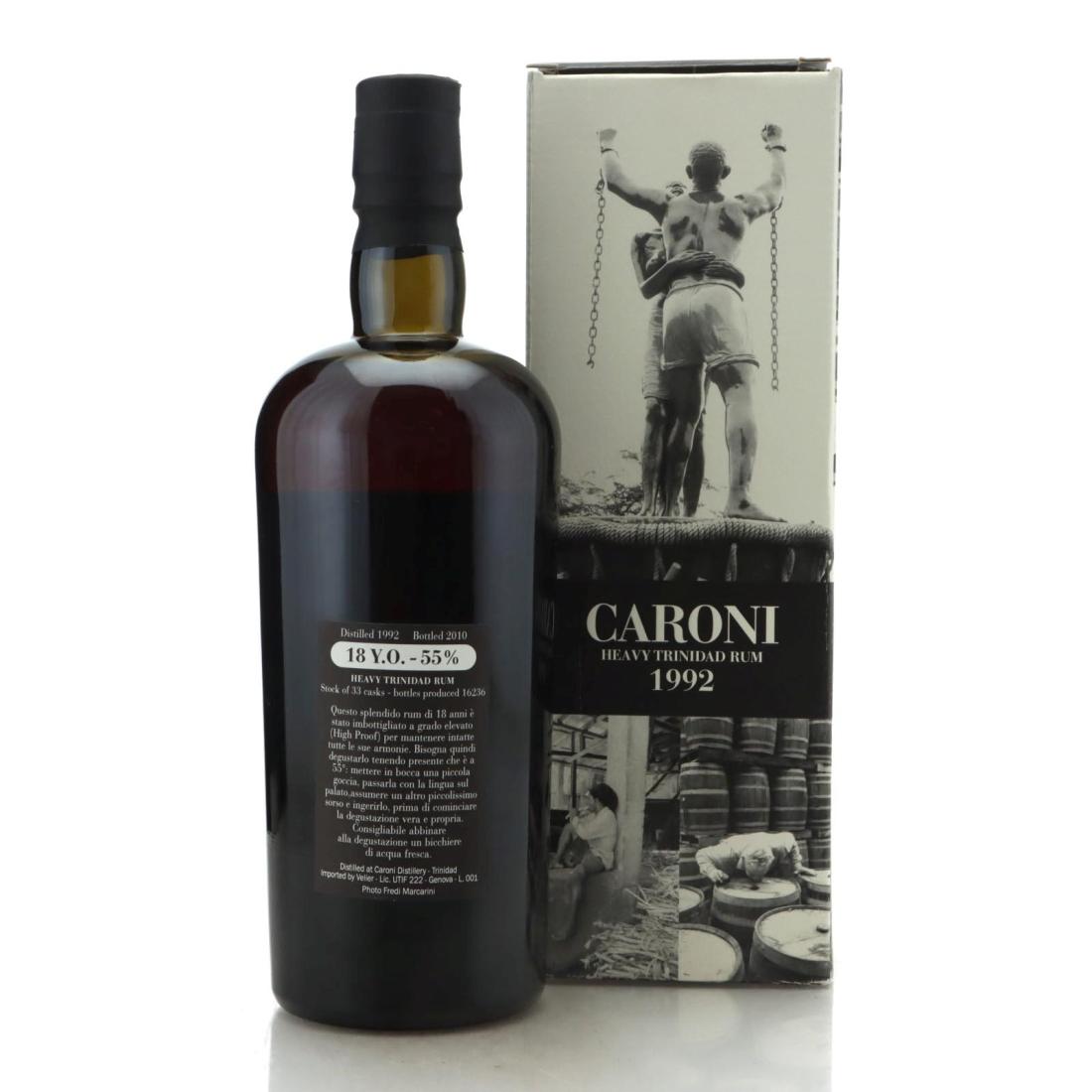 Image for Caroni 1992 18 Year Old Heavy