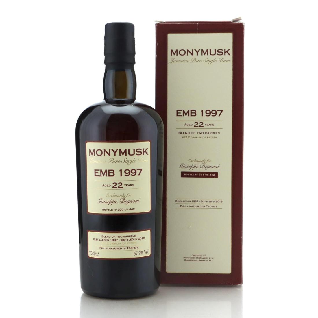 Image for Monymusk EMB 1997 Blend of Two Barrels 22 Year Old