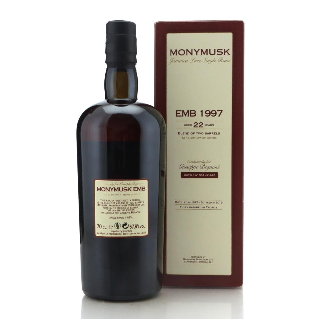 Image for Monymusk EMB 1997 Blend of Two Barrels 22 Year Old