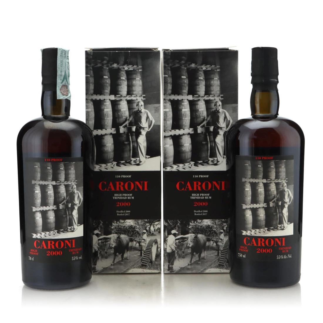 Image for Caroni 2000 High Proof 17 Year Old x 2