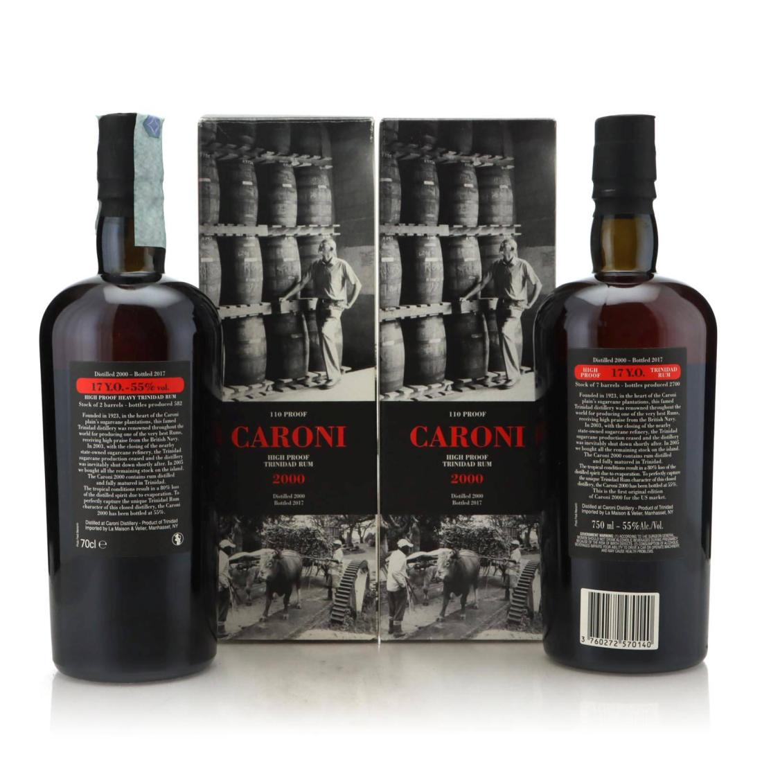 Image for Caroni 2000 High Proof 17 Year Old x 2