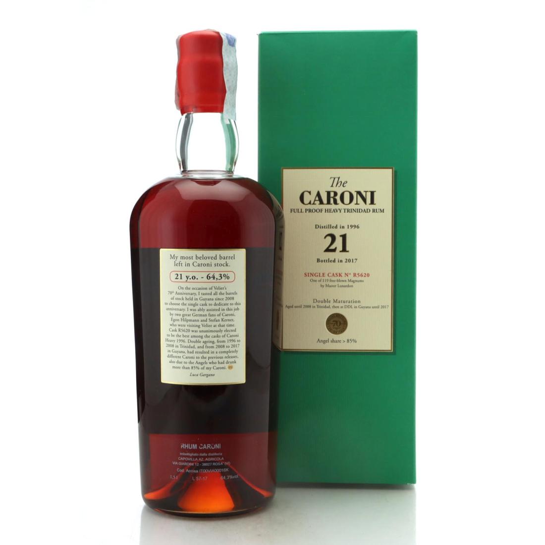 Image for Caroni 1996 Full Proof 21 Year Old Heavy 1.5-Litre