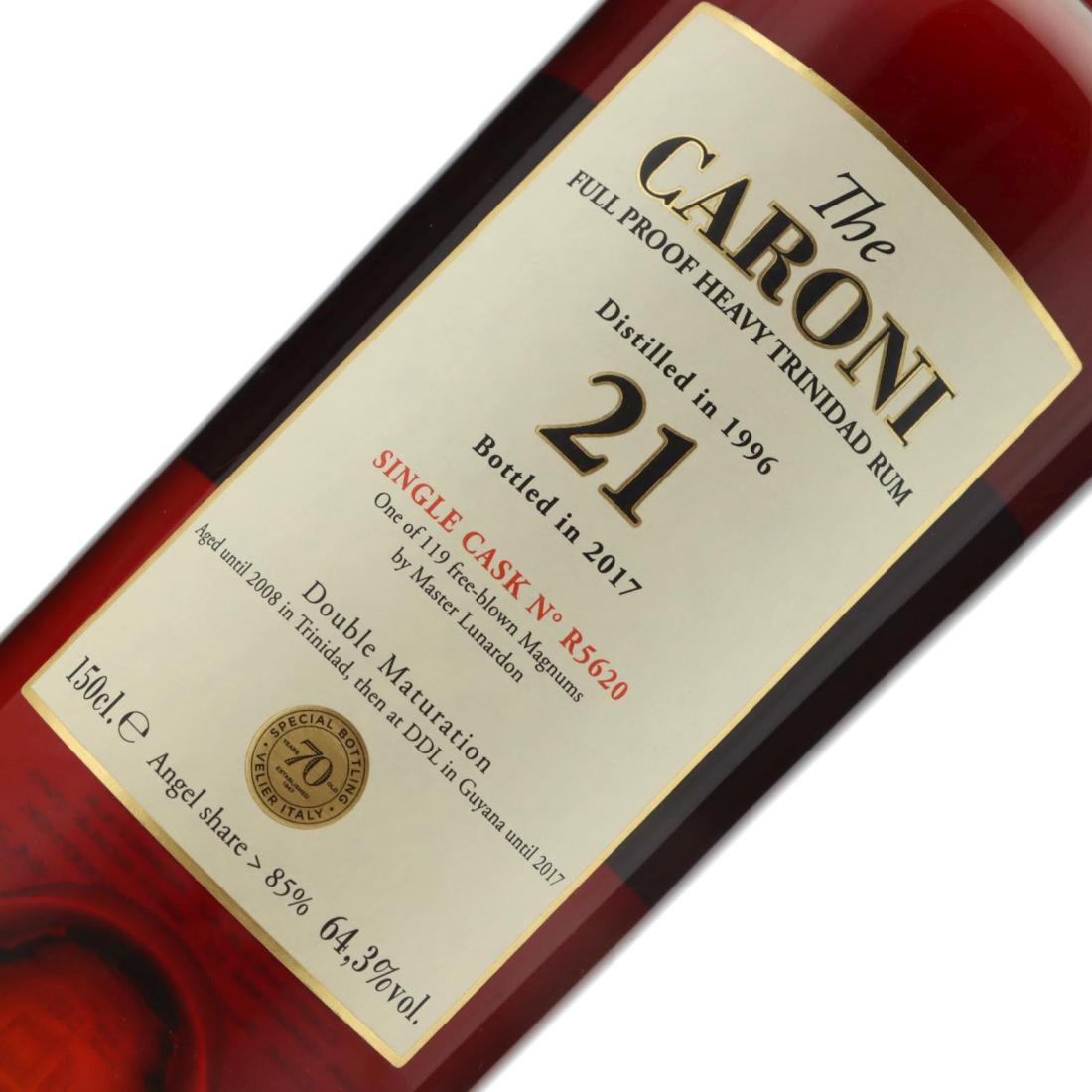 Image for Caroni 1996 Full Proof 21 Year Old Heavy 1.5-Litre