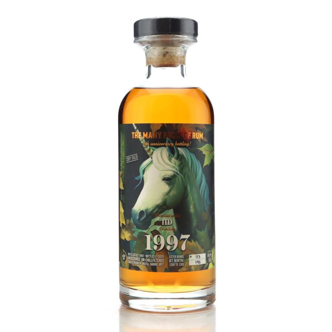 Image for Hampden 1997 The Many Faces of Rum 28 Year Old - 6th Anniversary Bottling