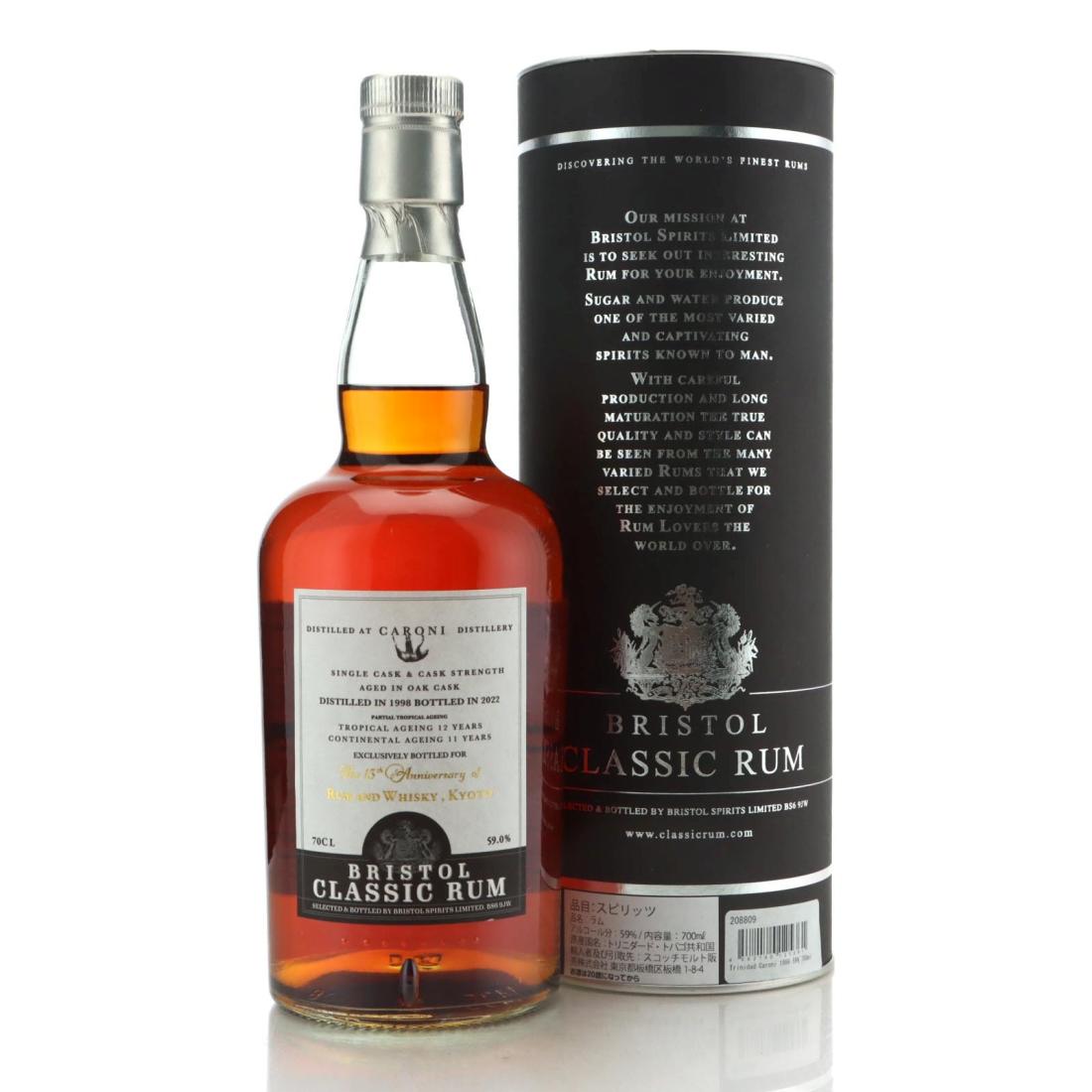 Image for Caroni 1998 Bristol Classic Rum