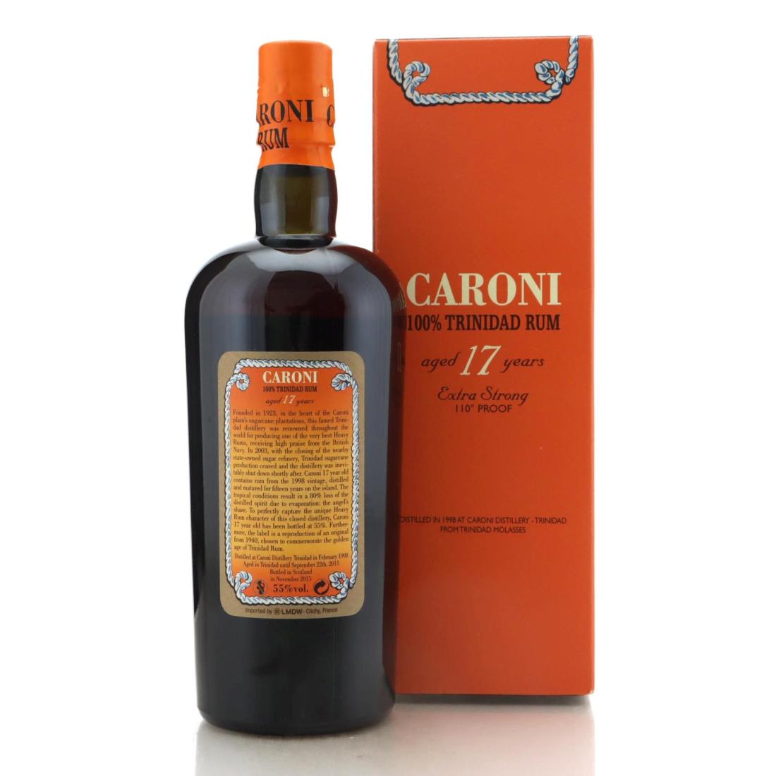 Image for Caroni 1998 100% Trinidad Rum 17 Year Old