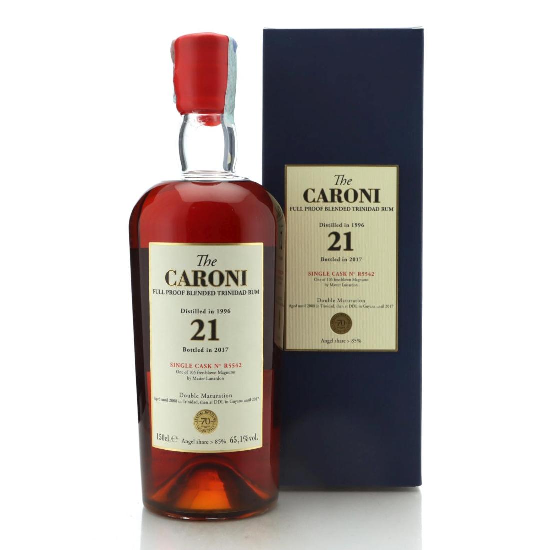 Image for Caroni 1996 Full Proof 21 Year Old Blended 1.5-Litre