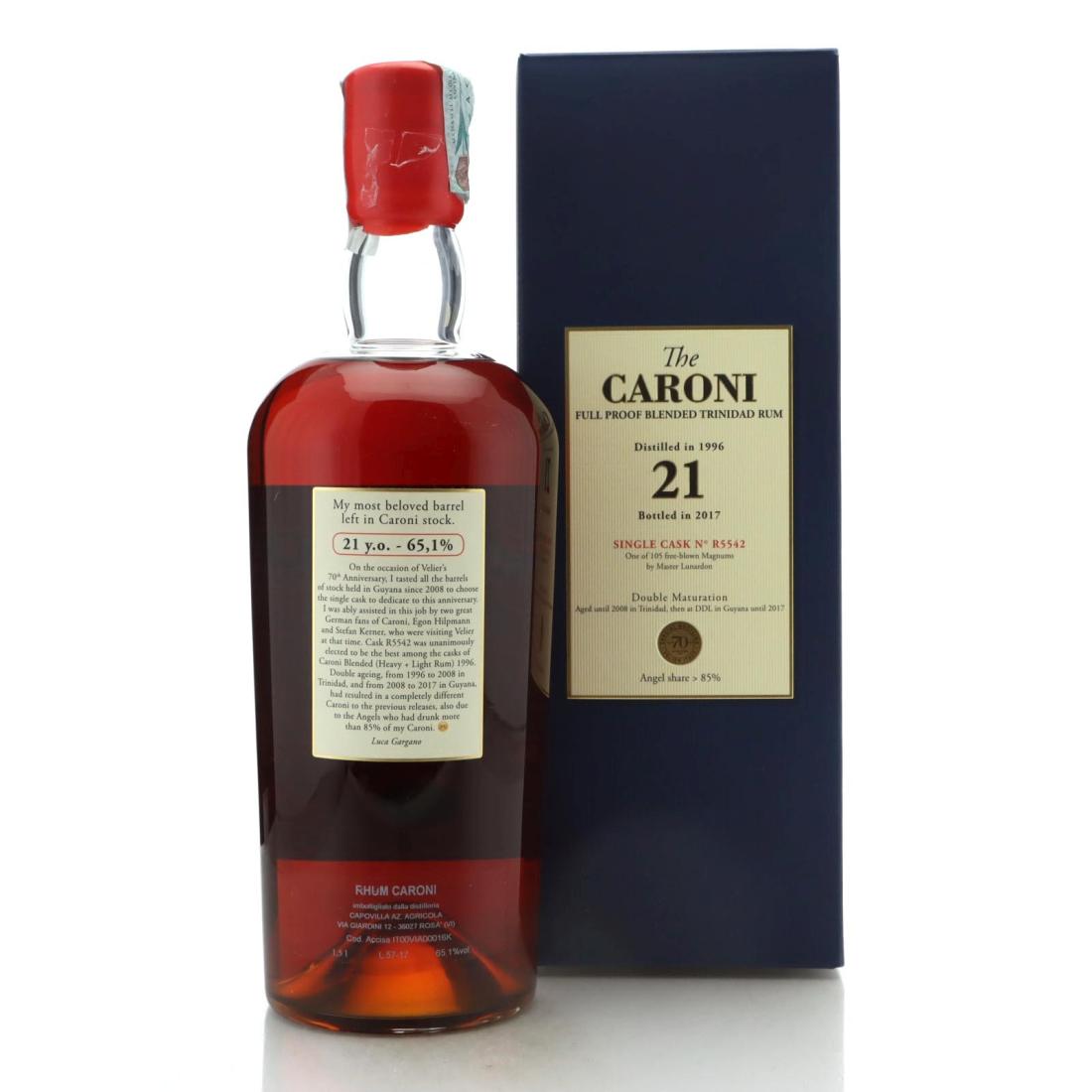 Image for Caroni 1996 Full Proof 21 Year Old Blended 1.5-Litre