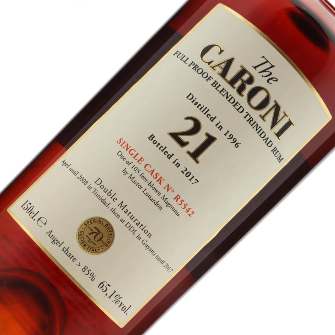 Image for Caroni 1996 Full Proof 21 Year Old Blended 1.5-Litre