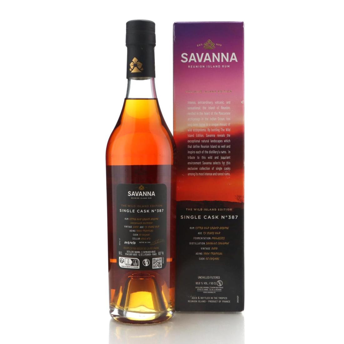 Image for Savanna 2010 The Wild Island Edition 13 Year Old Grand Arôme