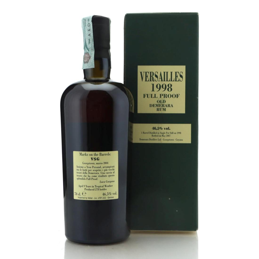 Image for Versailles VSG 1998 Full Proof 9 Year Old