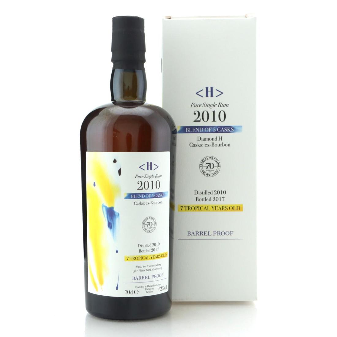 Image for Hampden <H> 2010 Blend of 5 Casks 7 Year Old - #107 by Warren Khong