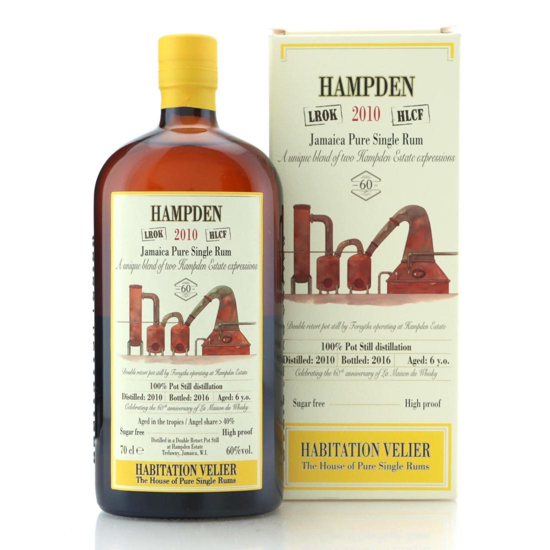 Image for Hampden LROK/HLCF 2010 Habitation Velier 6 Year Old