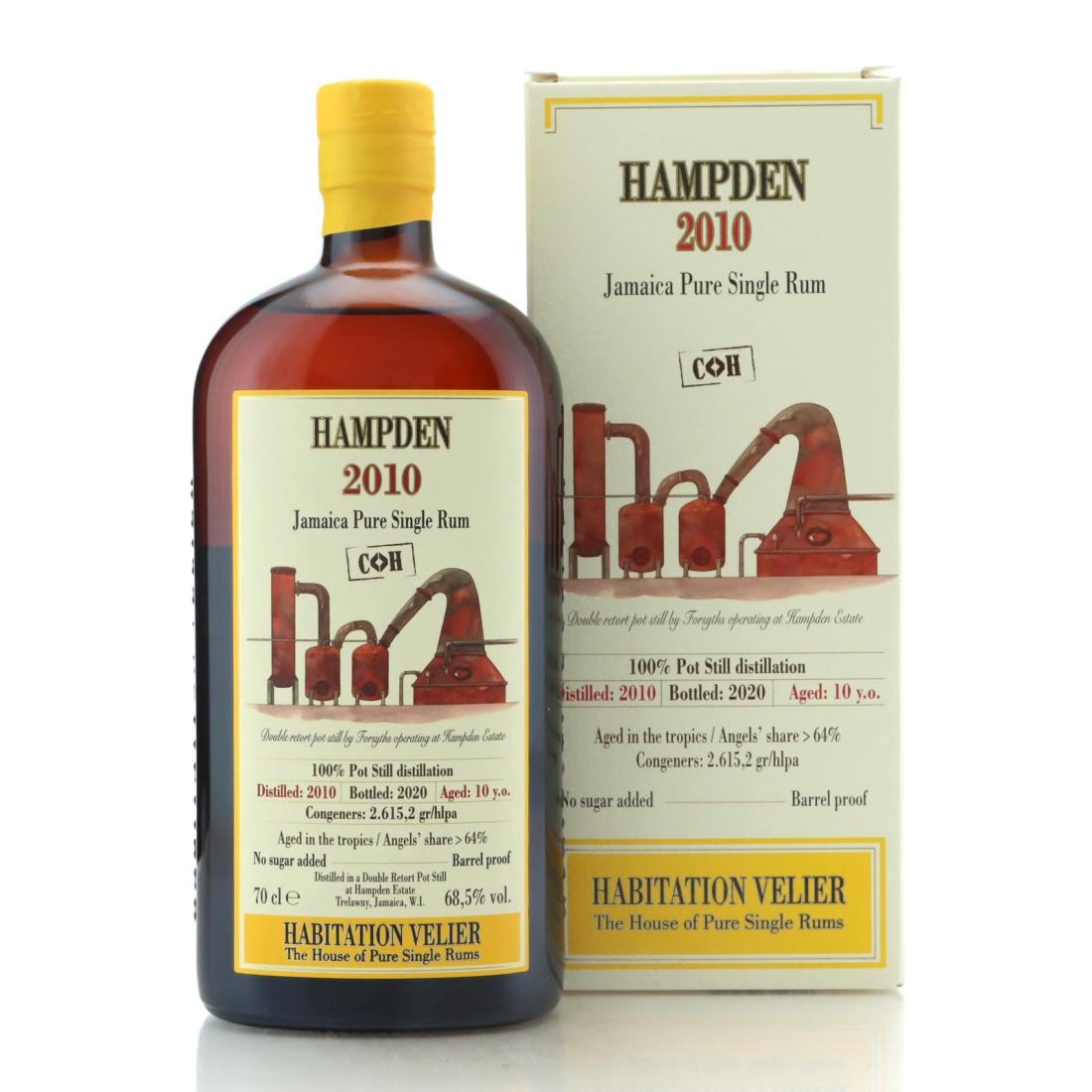 Image for Hampden C<>H 2010 Habitation Velier 10 Year Old