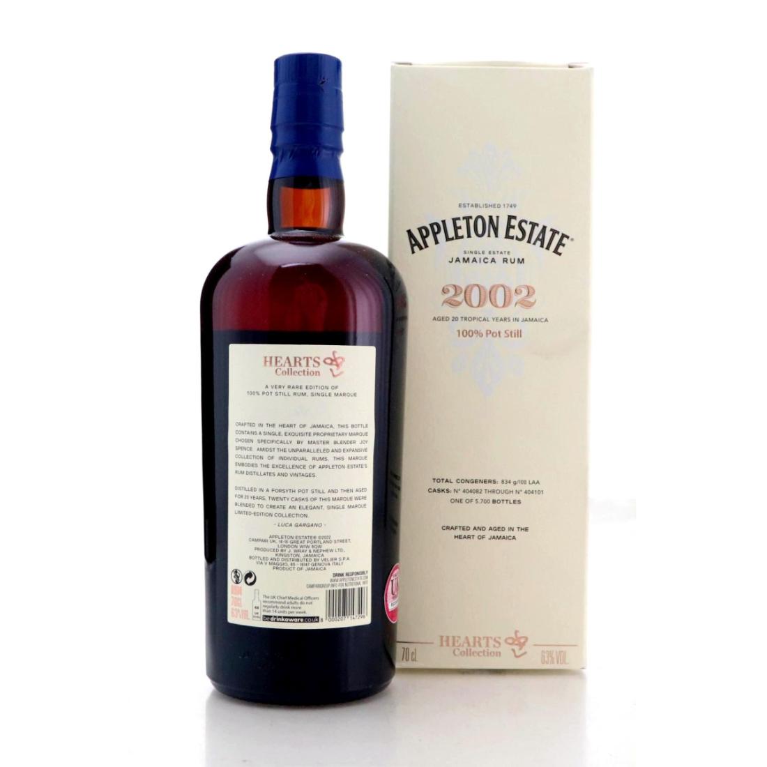 Image for Appleton Estate 2002 Hearts Collection 20 Year Old