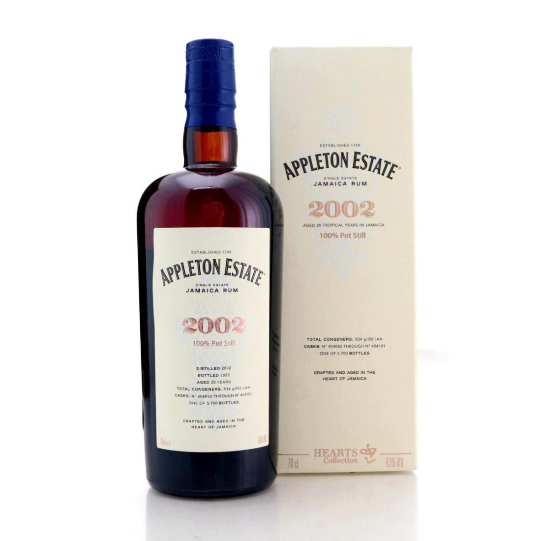 Image for Appleton Estate 2002 Hearts Collection 20 Year Old