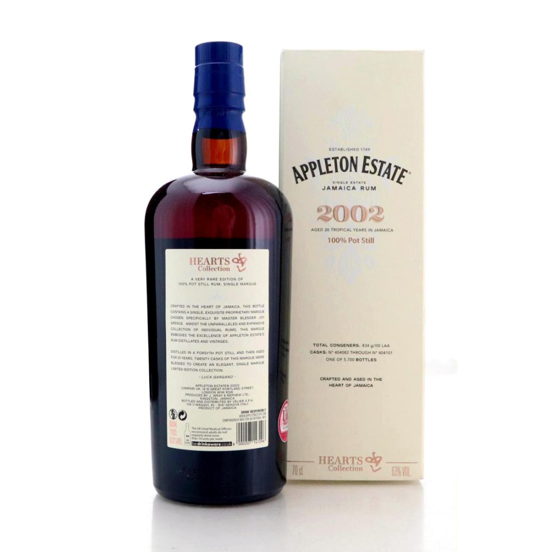 Image for Appleton Estate 2002 Hearts Collection 20 Year Old