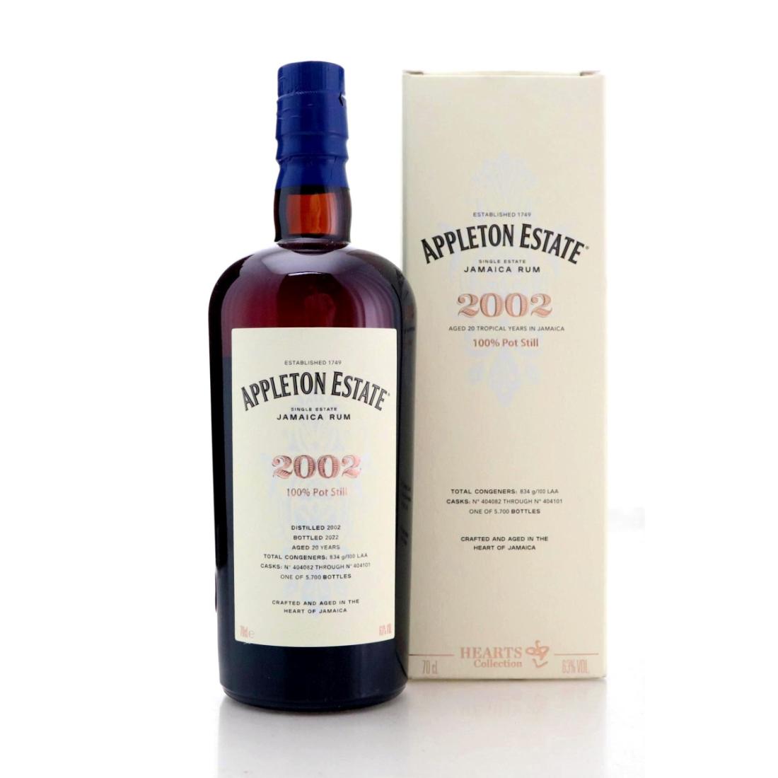 Image for Appleton Estate 2002 Hearts Collection 20 Year Old