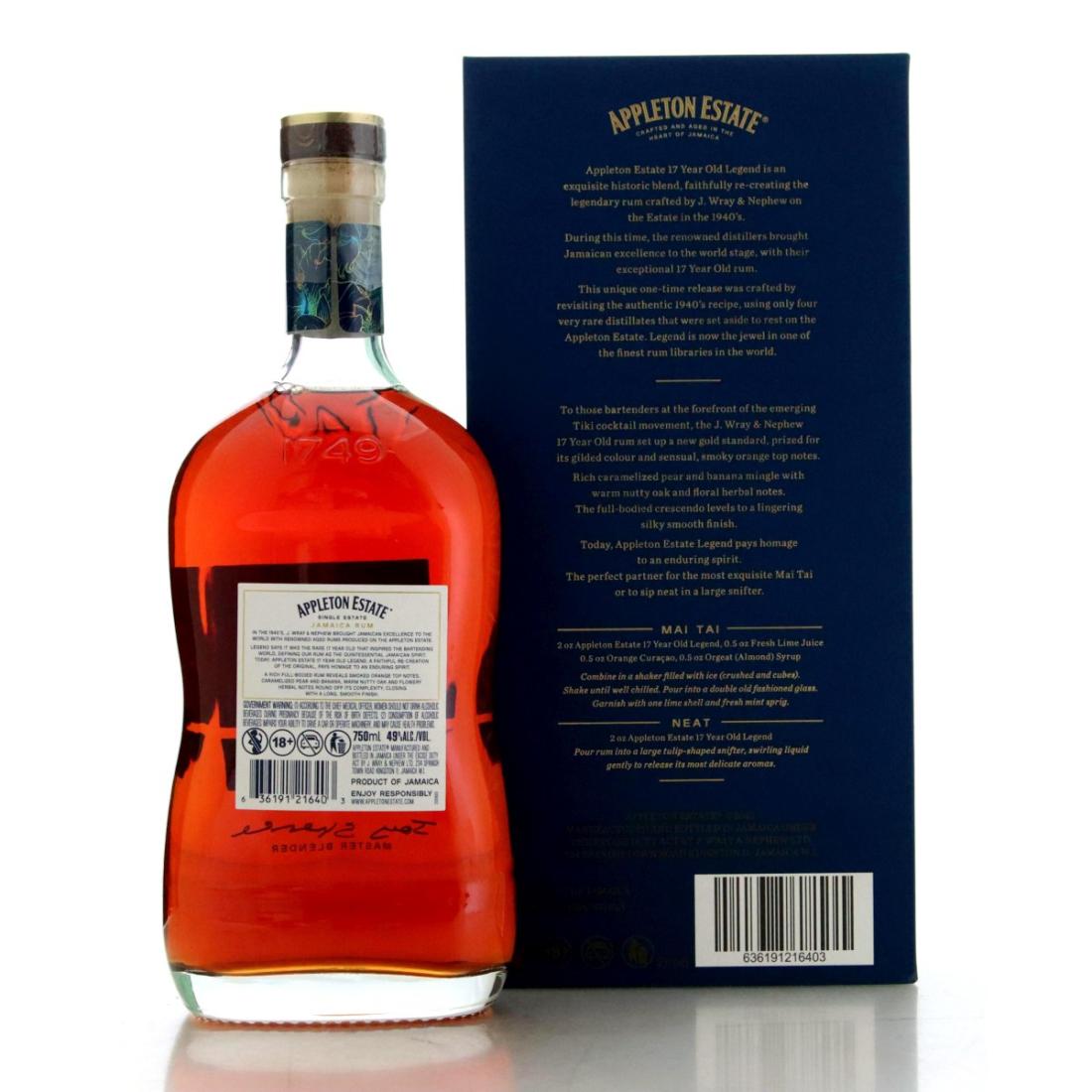 Image for Appleton Estate 2005 Legend 17 Year Old