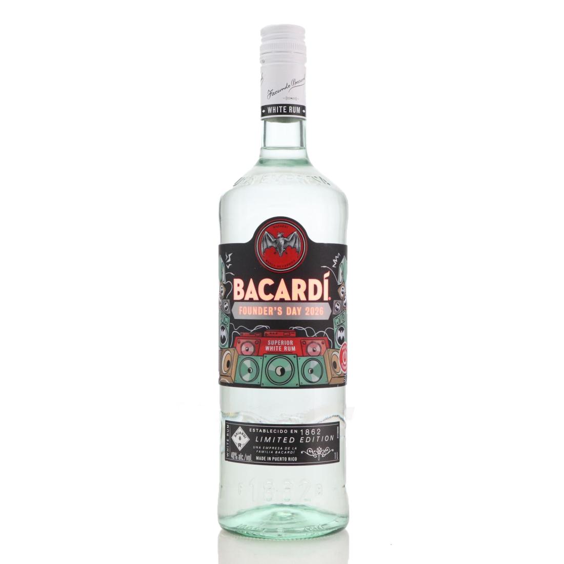 Image for Bacardi Founder's Day 2026 1 Litre - Illuminated Label