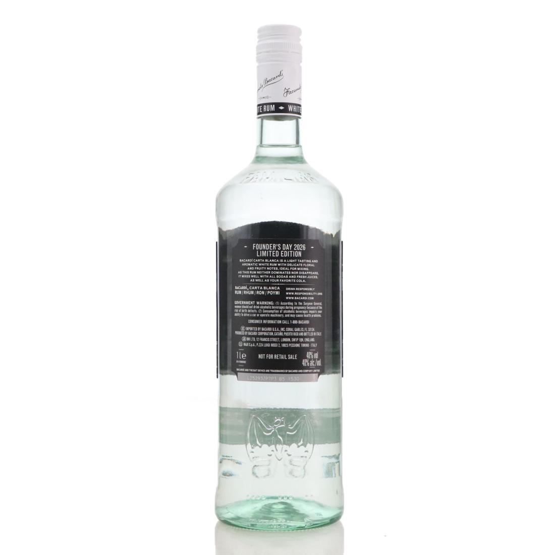 Image for Bacardi Founder's Day 2026 1 Litre - Illuminated Label