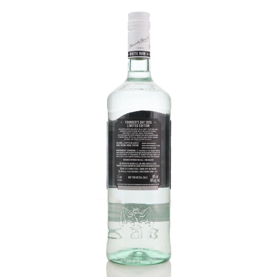 Image for Bacardi Founder's Day 2026 1 Litre - Illuminated Label