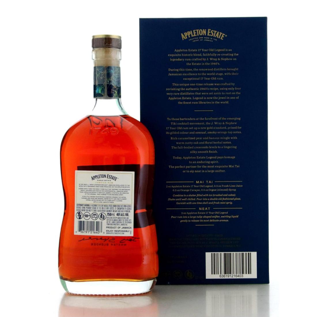 Image for Appleton Estate 2005 Legend 17 Year Old