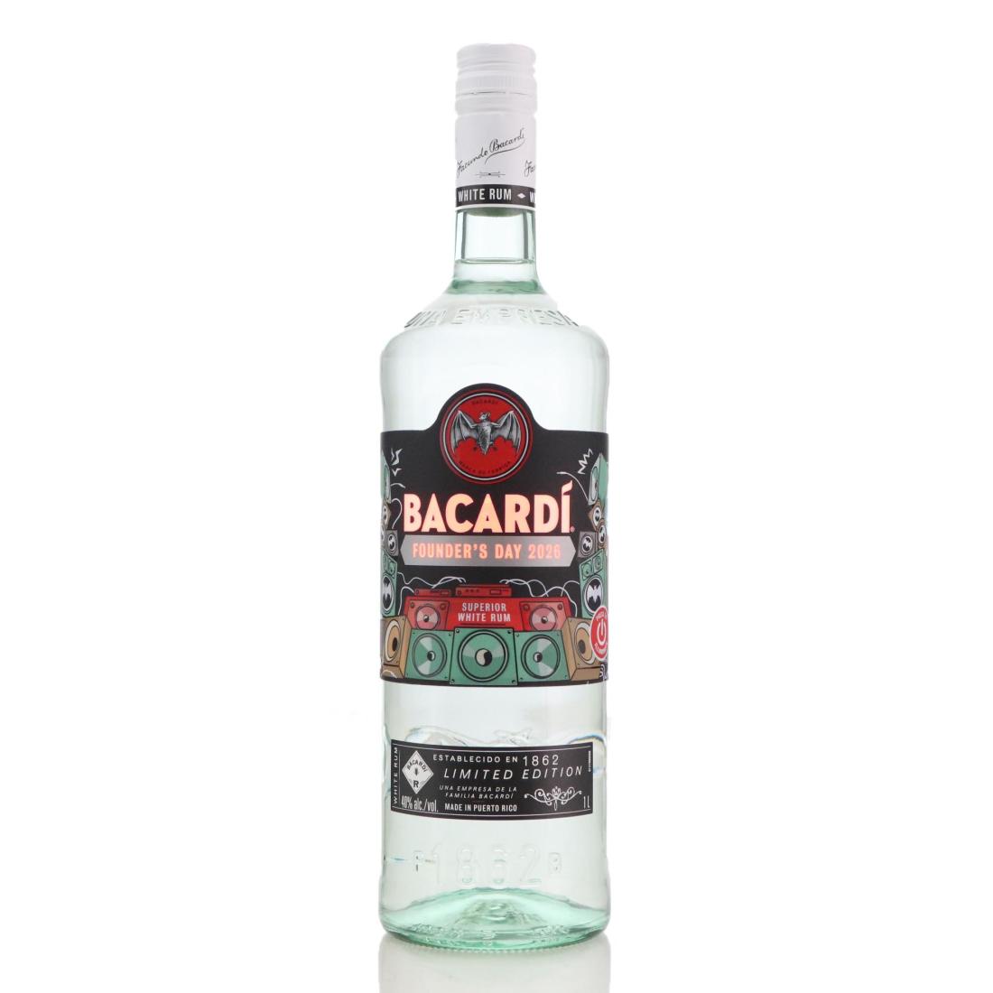Image for Bacardi Founder's Day 2026 1 Litre - Illuminated Label