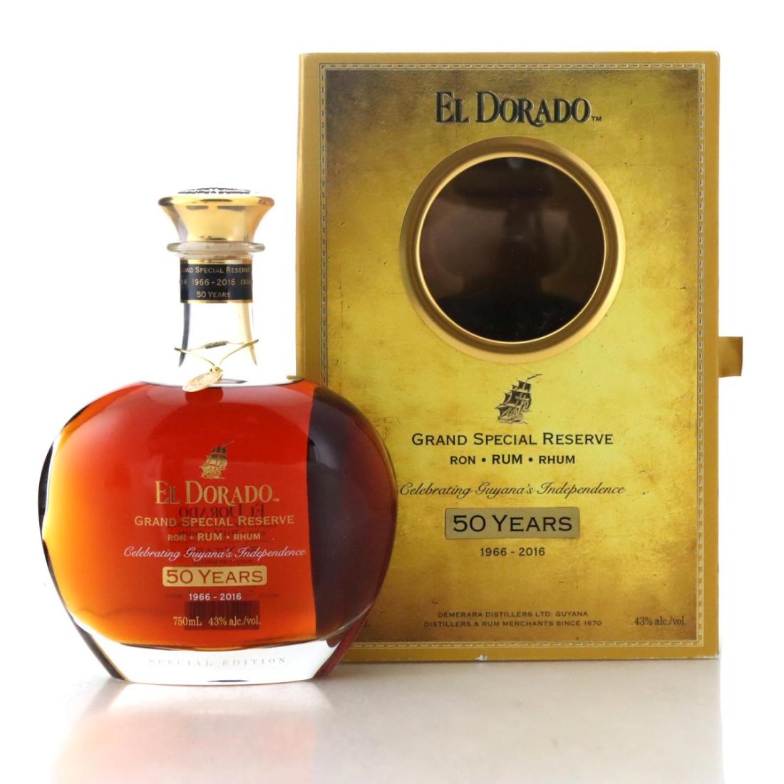 Image for El Dorado 1966 Grand Special Reserve 50 Year Old - 50 Year of Guyana's Independence