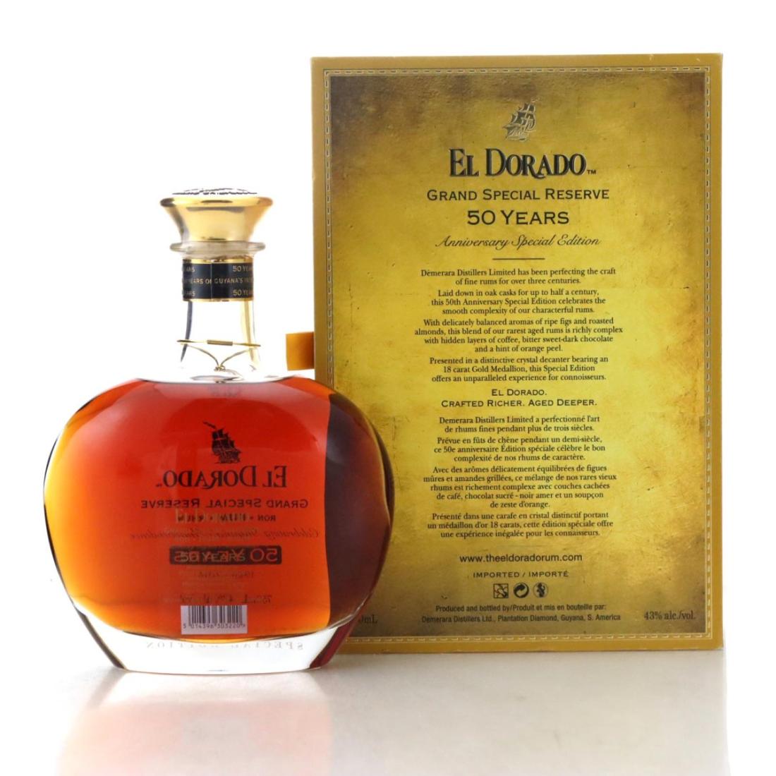Image for El Dorado 1966 Grand Special Reserve 50 Year Old - 50 Year of Guyana's Independence