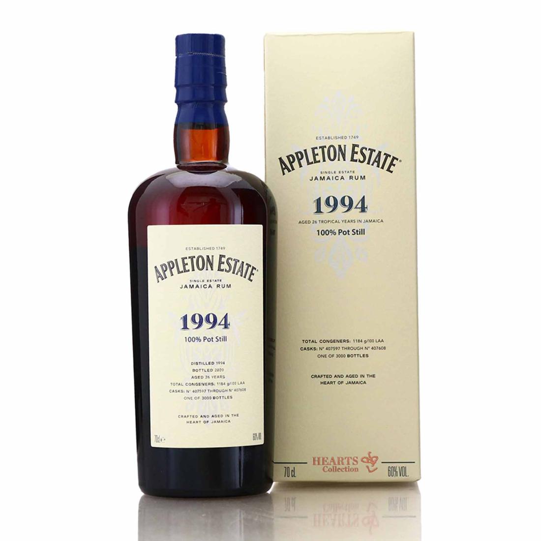 Image for Appleton Estate 1994 Hearts Collection 26 Year Old