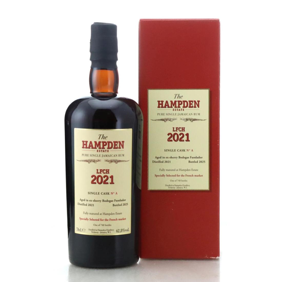 Image for Hampden Estate LFCH 2021 Single Cask 4 Year Old