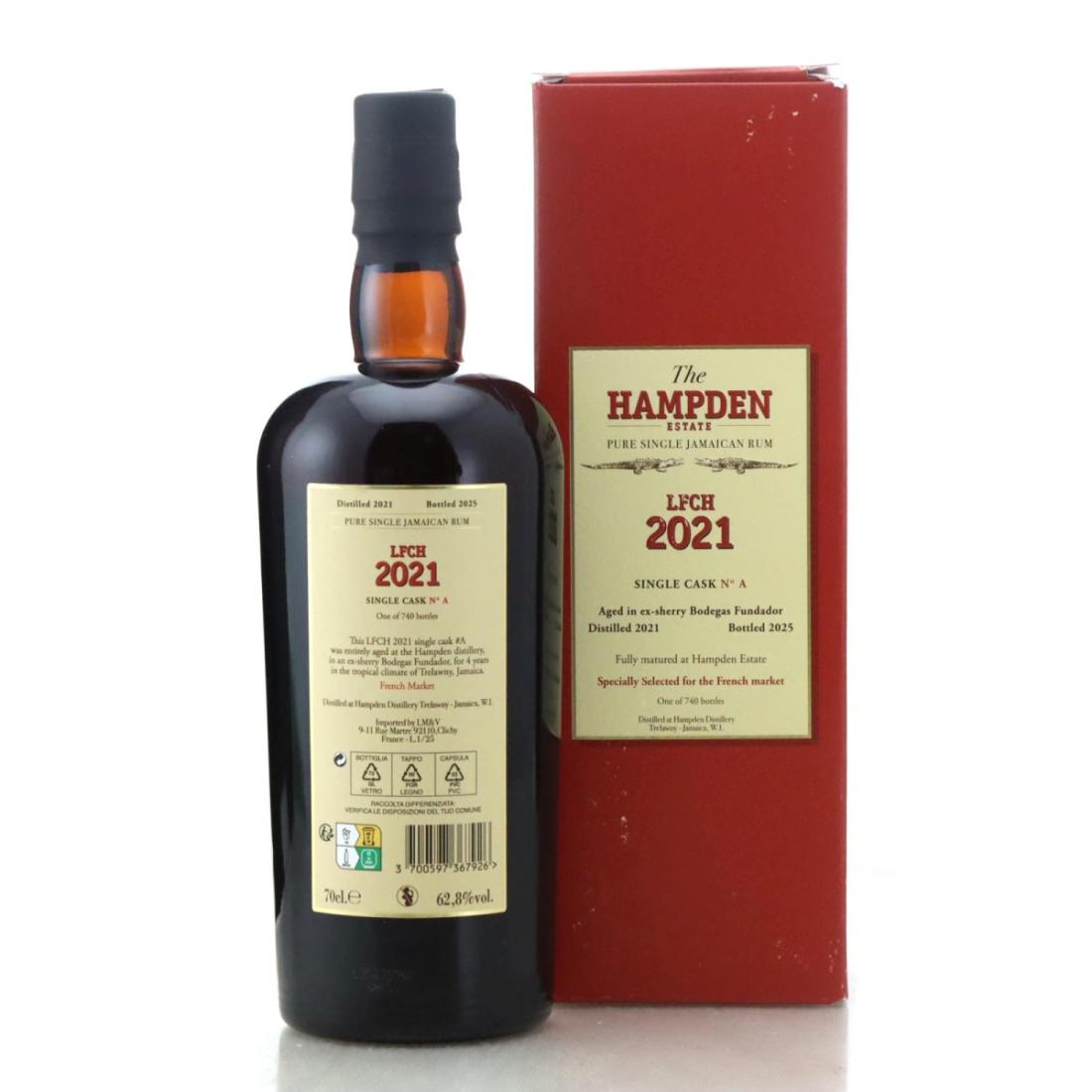 Image for Hampden Estate LFCH 2021 Single Cask 4 Year Old