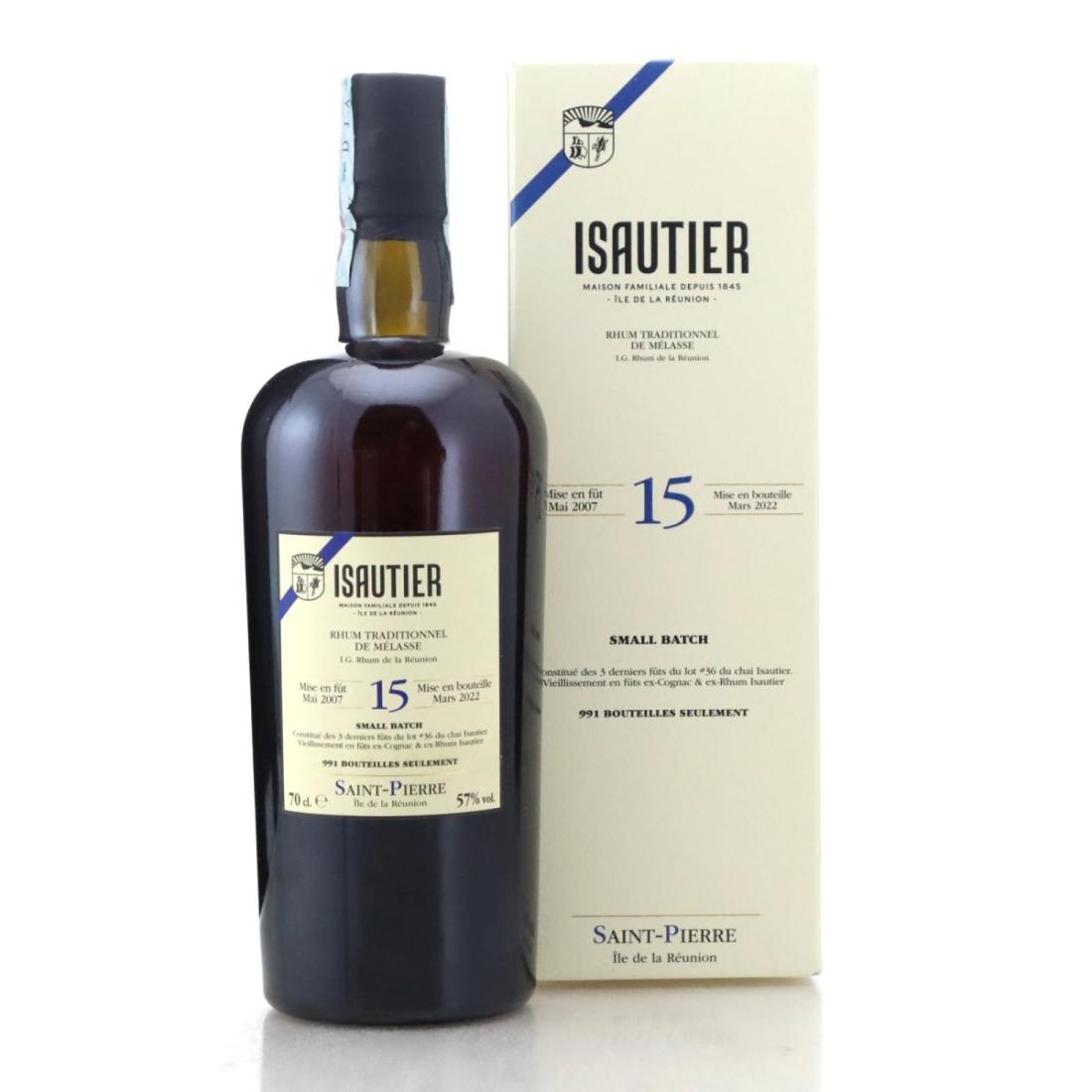 Image for Isautier 2007 Small Batch 15 Year Old Lot #36