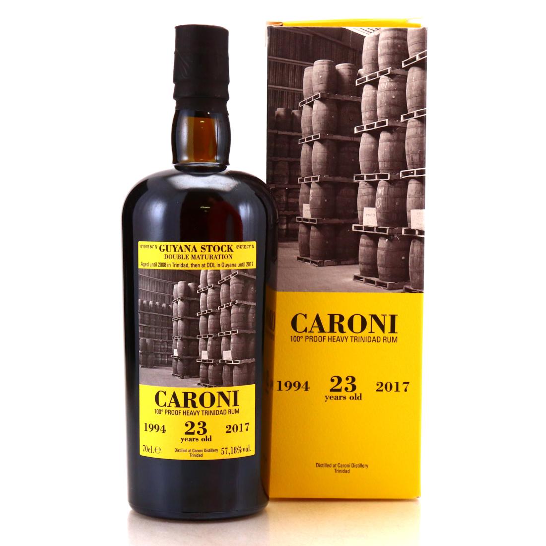 Image for Caroni 1994 100° Proof 23 Year Old Heavy - Guyana Stock